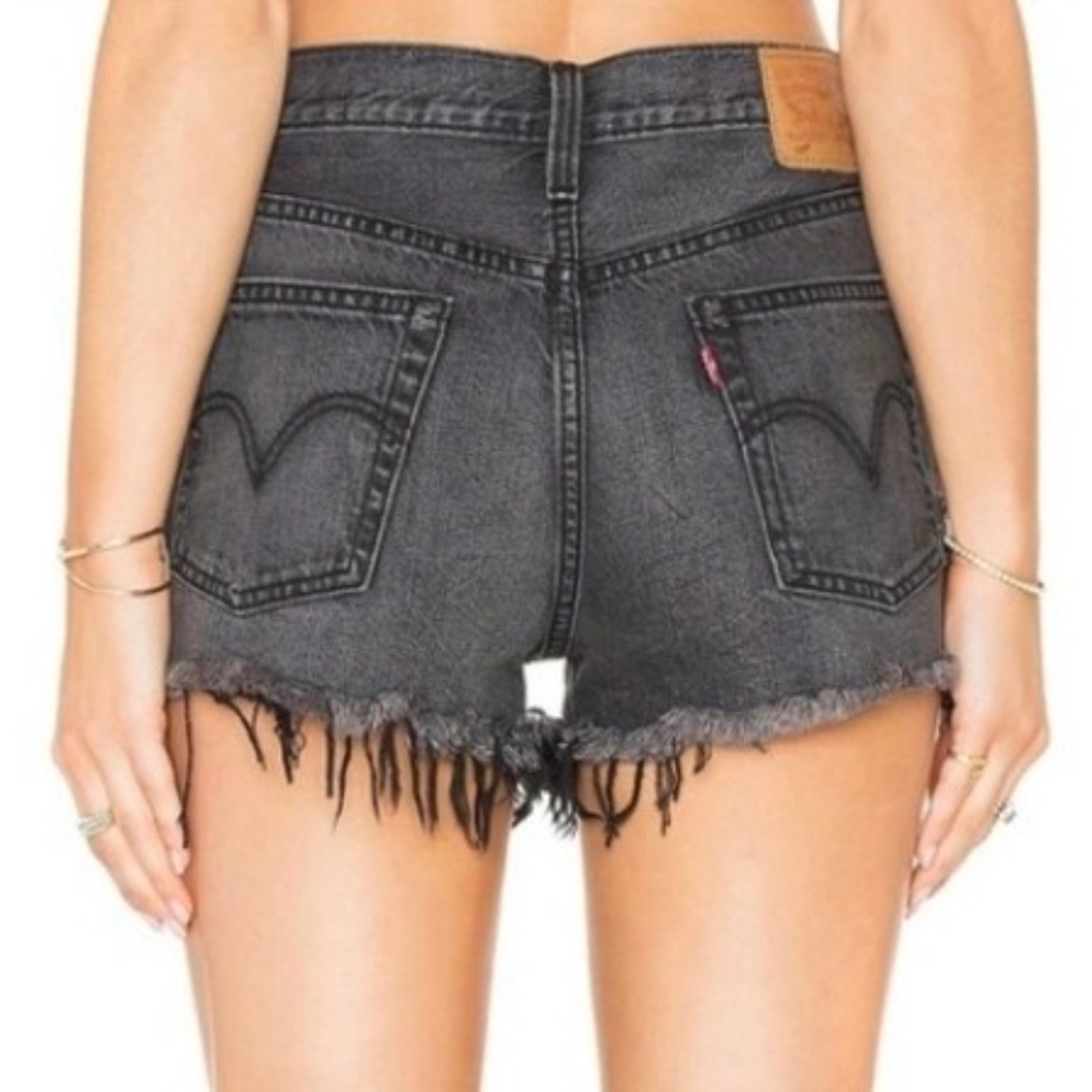 LEVI'S 501 Original Denim cut off Shorts-28